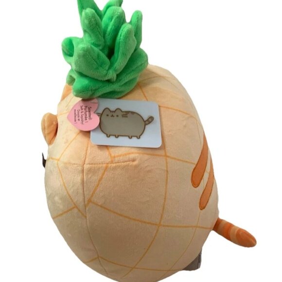 NEW Pusheen Fruits Scented Pineapple Squisheen Plush 16" x 11" - Picture 5 of 7
